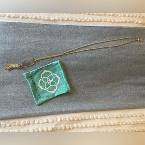 Kendra Scott Long Pendant Necklace with Tassel